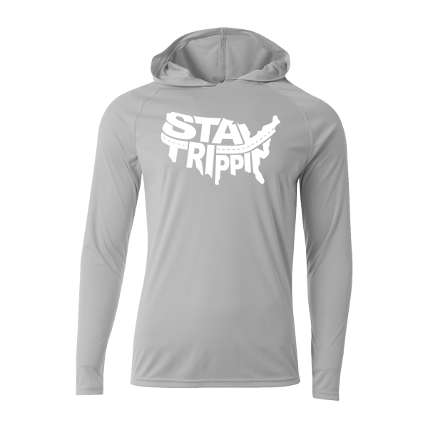 #STAYTRIPPIN USA Performance Long Sleeve Hoodie Online Hot Sale