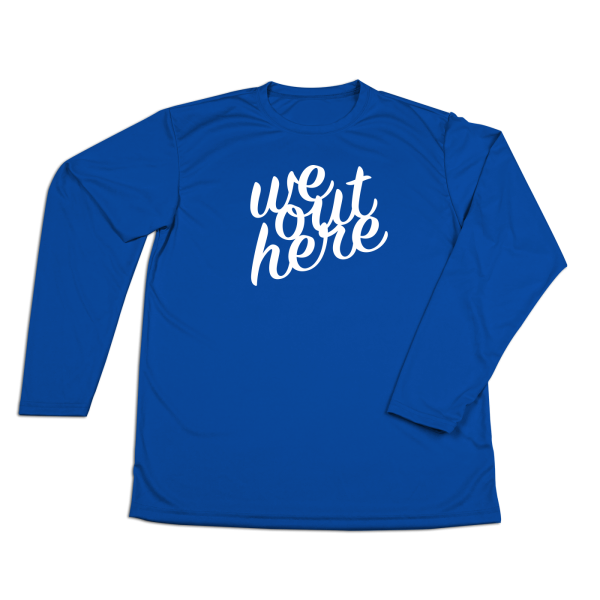 #WEOUTHERE YOUTH Performance Long Sleeve Shirt on Sale