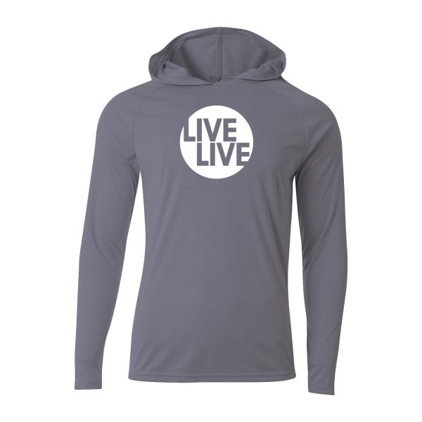 #LIVELIVE Performance Long Sleeve Hoodie For Discount