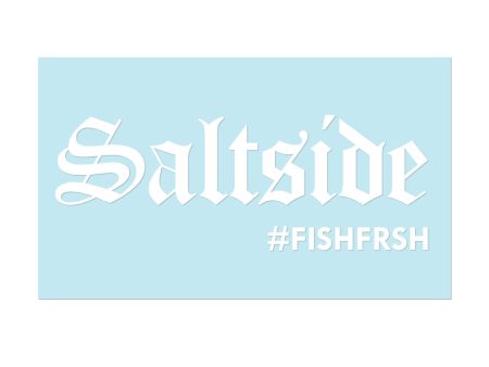 #SALTSIDE - 11  White Decal Online