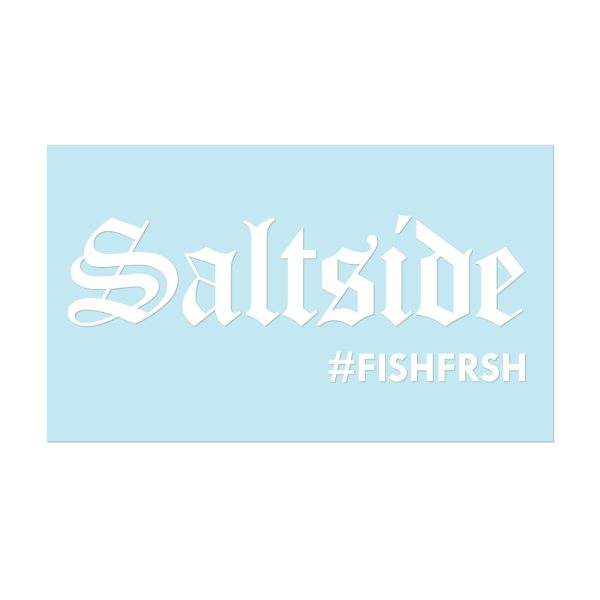 #SALTSIDE - 11  White Decal Online