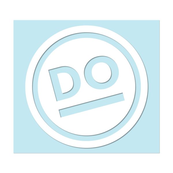 #DODO FACE - 3.5  White Decal Hot on Sale