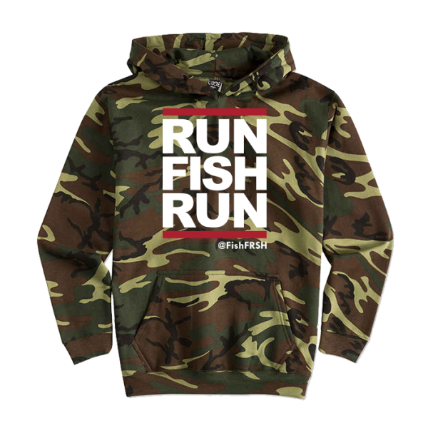 #RUNFISHRUN Classic Heavy Hoodie Hot on Sale