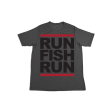 #RUNFISHRUN TODDLER Short Sleeve Shirt - Black Online now