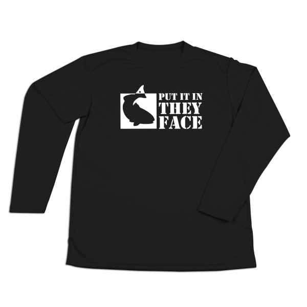 #PUTITINTHEYFACE Performance Long Sleeve Shirt Online