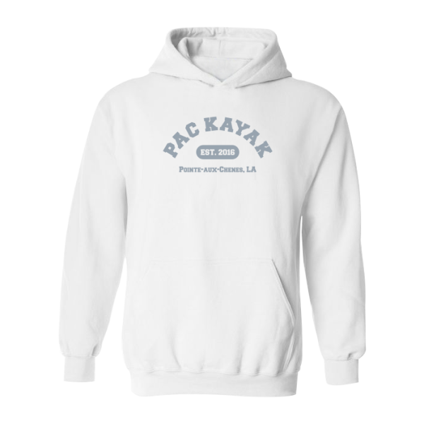 #PACKAYAK Classic Heavy Hoodie - Gray Print For Cheap