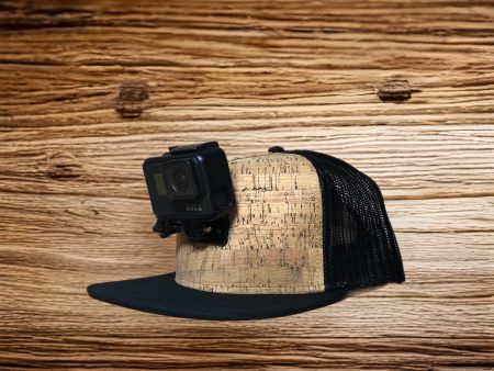 #ActionHatCustom: Cork Mesh Flat Bill For Cheap