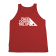 #FACEDOWNTAILUP TriBlend Tank Top Hot on Sale