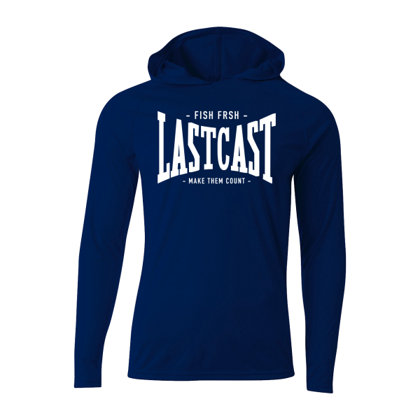 #LASTCAST Performance Long Sleeve Hoodie on Sale