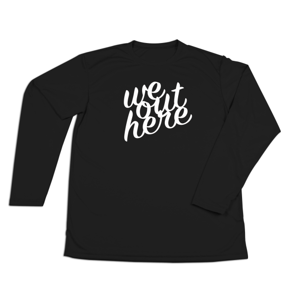 #WEOUTHERE YOUTH Performance Long Sleeve Shirt on Sale