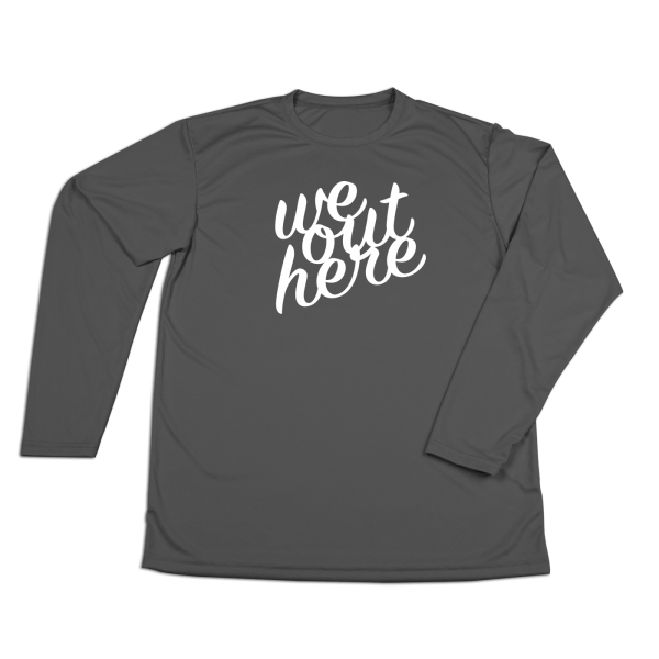 #WEOUTHERE YOUTH Performance Long Sleeve Shirt on Sale