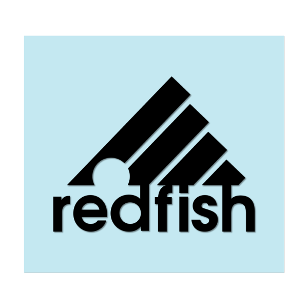 #REDFISH - 6  Black Decal Sale