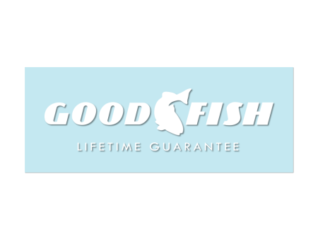 #GOODFISH - 6  White Decal Cheap