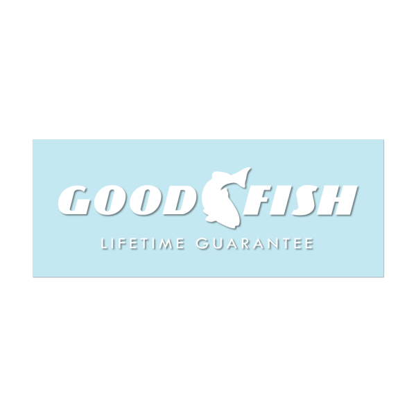 #GOODFISH - 6  White Decal Cheap