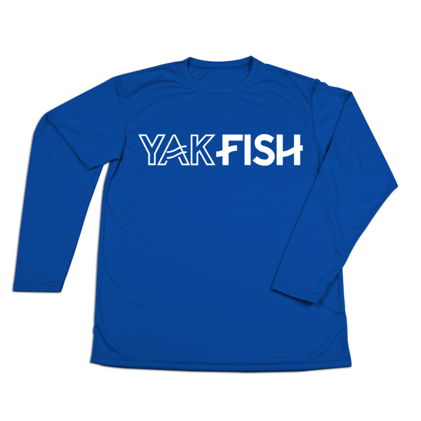 #YAKFISH CLASSIC YOUTH Performance Long Sleeve Shirt Fashion