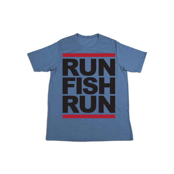 #RUNFISHRUN TODDLER Short Sleeve Shirt - Black Online now