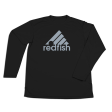 #REDFISH Performance Long Sleeve Shirt - Gray Print Fashion