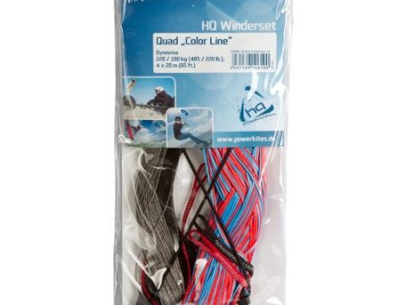 HQ Winderset Quad Color Line 485 220 LB 4x25m (80 ) Supply