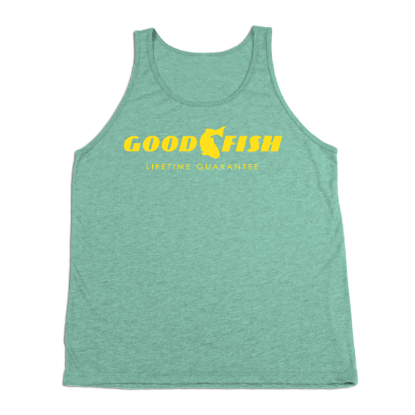 #GOODFISH TriBlend Tank Top - Yellow Online