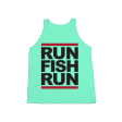 #RUNFISHRUN YOUTH Tank Top - Black Hot on Sale