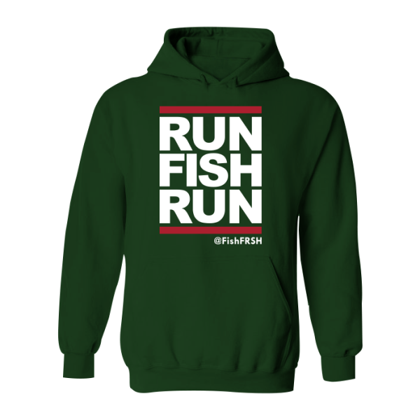 #RUNFISHRUN Classic Heavy Hoodie Hot on Sale