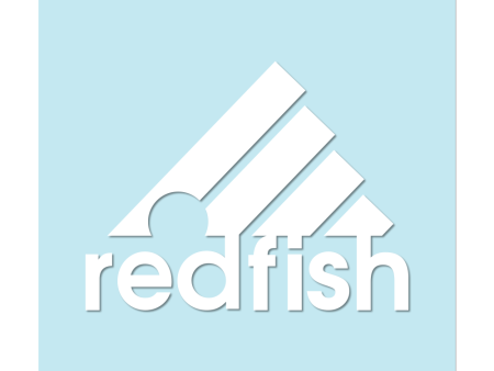 #REDFISH - 6  White Decal Cheap