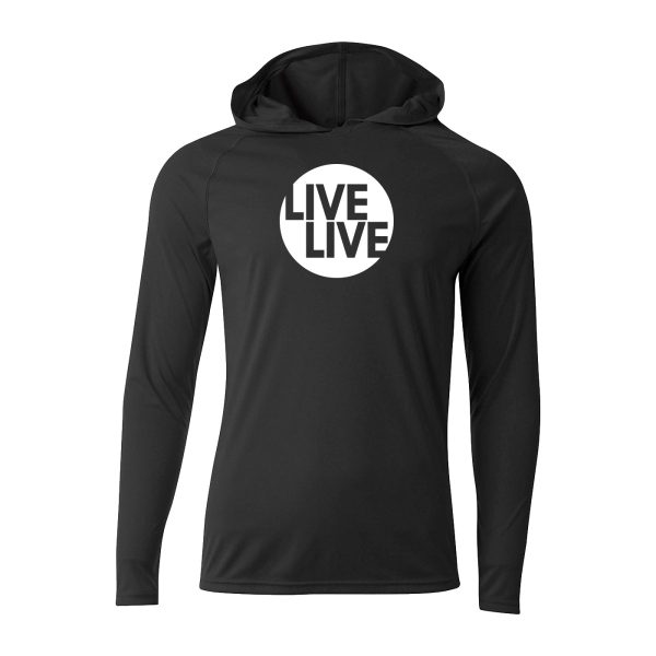 #LIVELIVE Performance Long Sleeve Hoodie For Discount