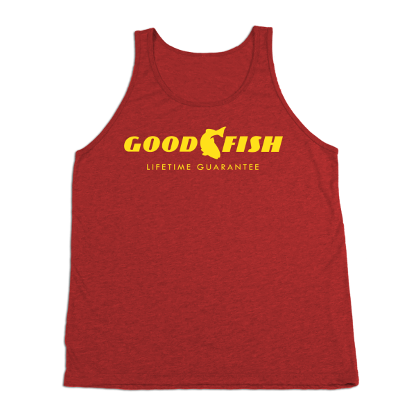 #GOODFISH TriBlend Tank Top - Yellow Online