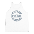 #FRESHFISH TriBlend Tank Top - Gray Print Online Sale