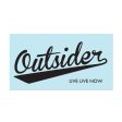 #OUTSIDER - 6   Black Decal Supply