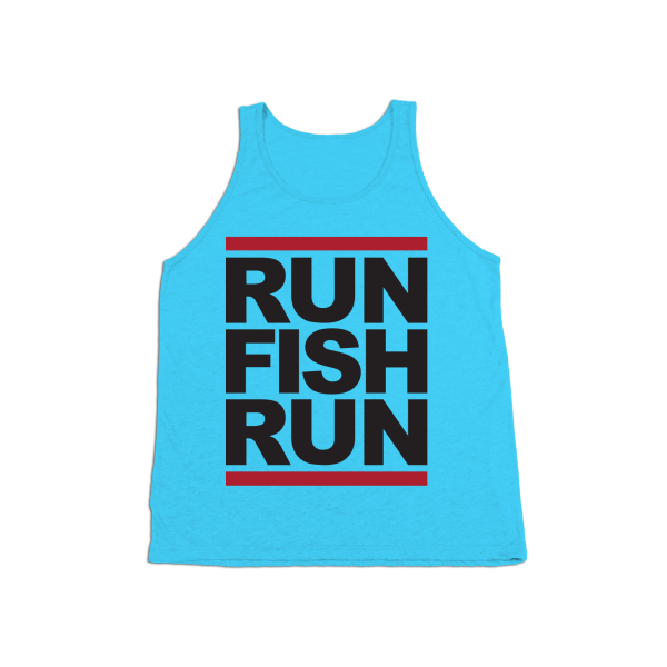 #RUNFISHRUN YOUTH Tank Top - Black Hot on Sale