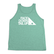 #FACEDOWNTAILUP TriBlend Tank Top Hot on Sale