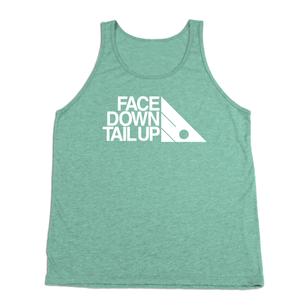 #FACEDOWNTAILUP TriBlend Tank Top Hot on Sale