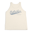 #OUTSIDER TriBlend Tank Top - Gray Print Online Sale