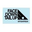 #FACEDOWNTAILUP - 6  Black Decal Online Hot Sale