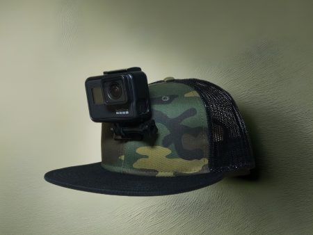 #ActionHatCustom: Camo Mesh Flat Bill Fashion