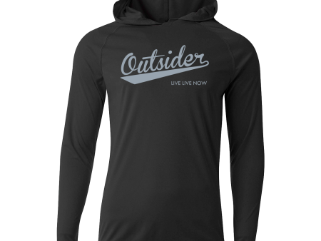 #OUTSIDER Performance Long Sleeve Hoodie Cheap