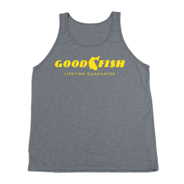 #GOODFISH TriBlend Tank Top - Yellow Online