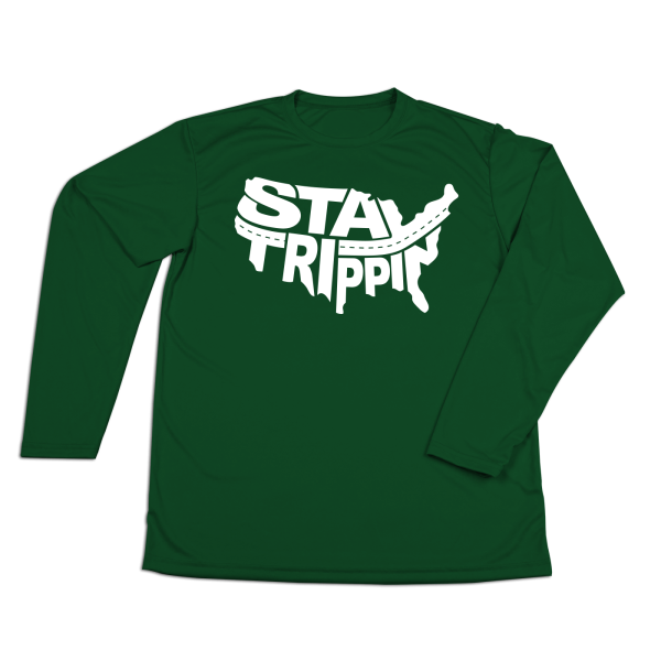 #STAYTRIPPIN USA Performance Long Sleeve Shirt For Sale