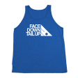 #FACEDOWNTAILUP TriBlend Tank Top Hot on Sale