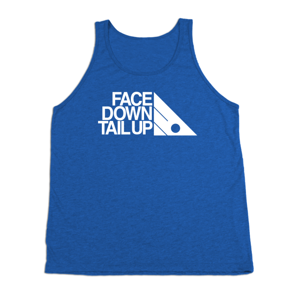 #FACEDOWNTAILUP TriBlend Tank Top Hot on Sale