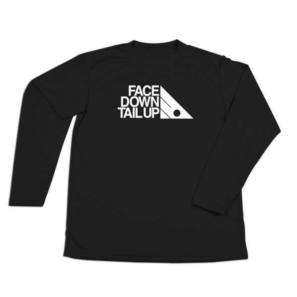 #FACEDOWNTAILUP Performance Long Sleeve Shirt Fashion