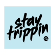 #STAYTRIPPIN TAG - 6  Black Decal For Discount