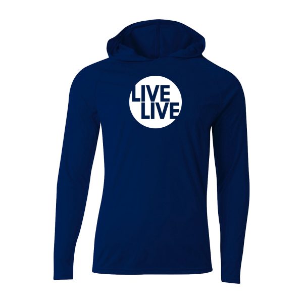 #LIVELIVE Performance Long Sleeve Hoodie For Discount