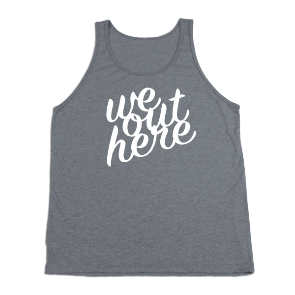 #WEOUTHERE TriBlend Tank Top Supply