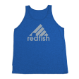 #REDFISH TriBlend Tank Top - Gray Print Online now