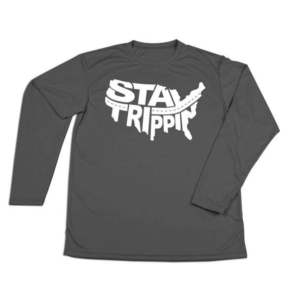 #STAYTRIPPIN USA Performance Long Sleeve Shirt For Sale