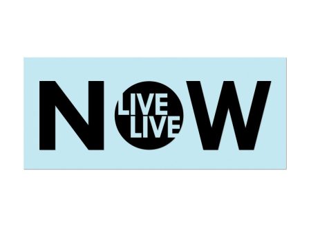 #LIVELIVENOW - 11  Black Decal Supply