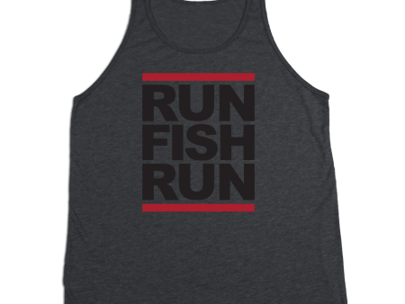 #RUNFISHRUN TriBlend Tank Top Cheap