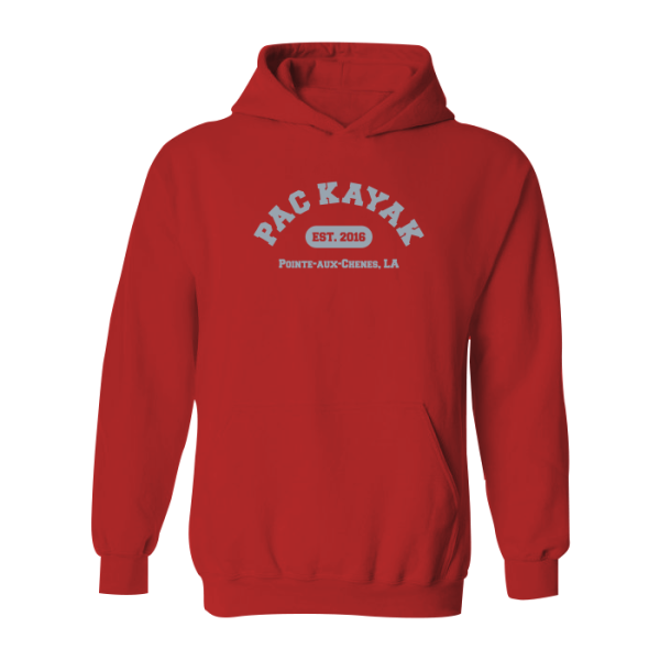 #PACKAYAK Classic Heavy Hoodie - Gray Print For Cheap